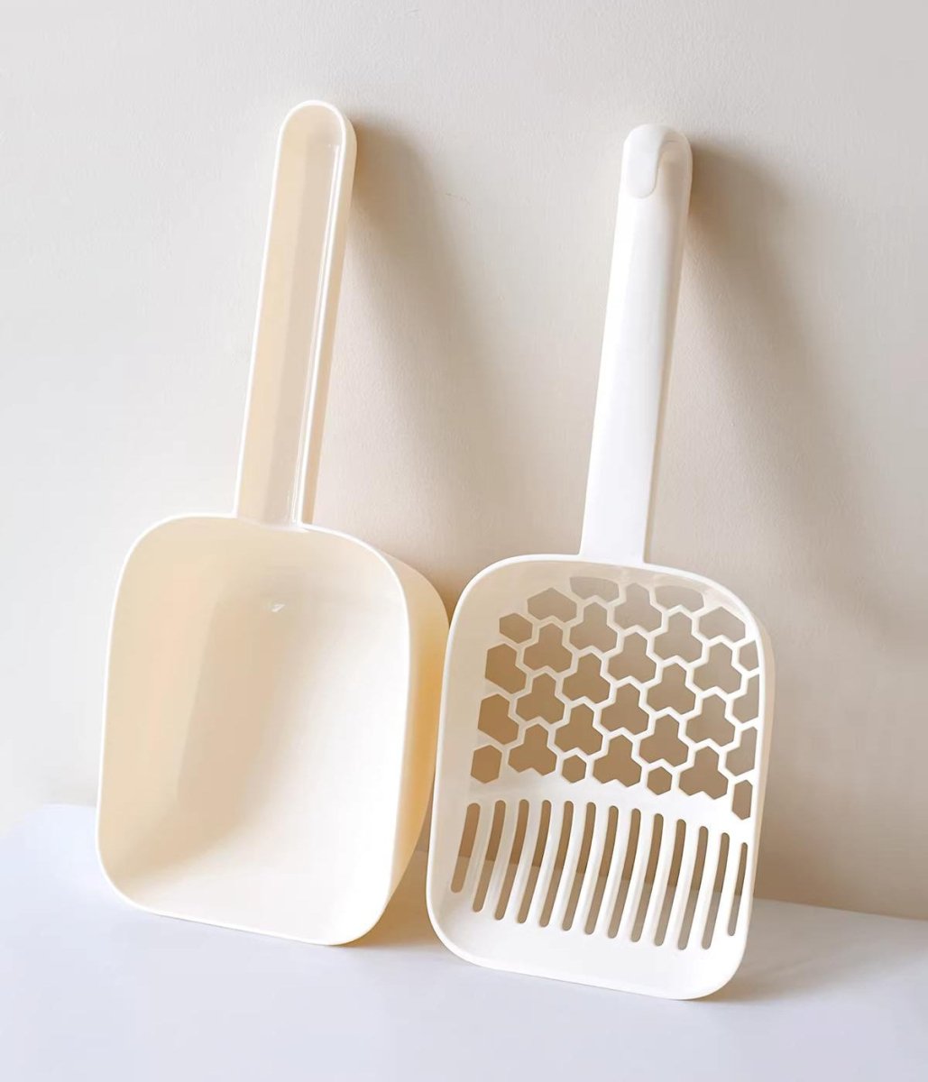 Dual - Zone Cat Litter Scoop & Waste Shovel Set
