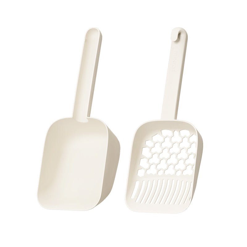 Dual - Zone Cat Litter Scoop & Waste Shovel Set