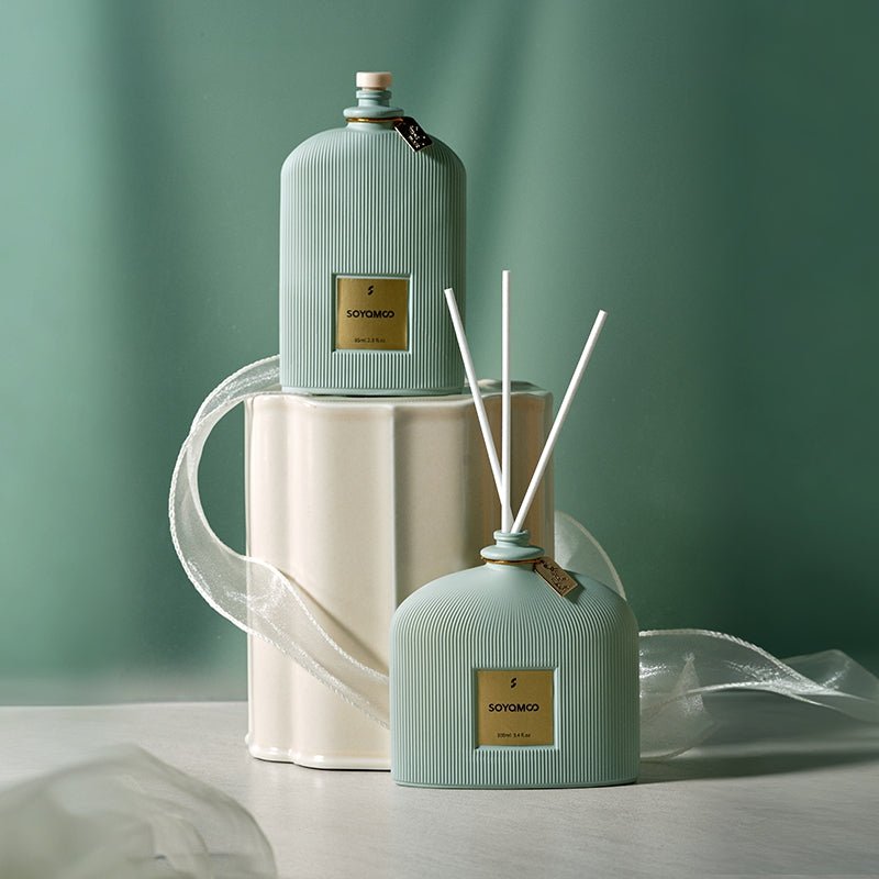 Ebony Bergamot Morandi Dream Wide Bottle Reed Diffuser
