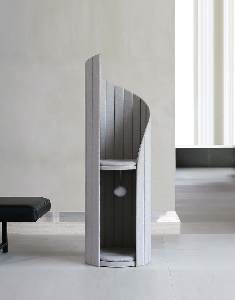 elegant cat tower of time tree grey 3