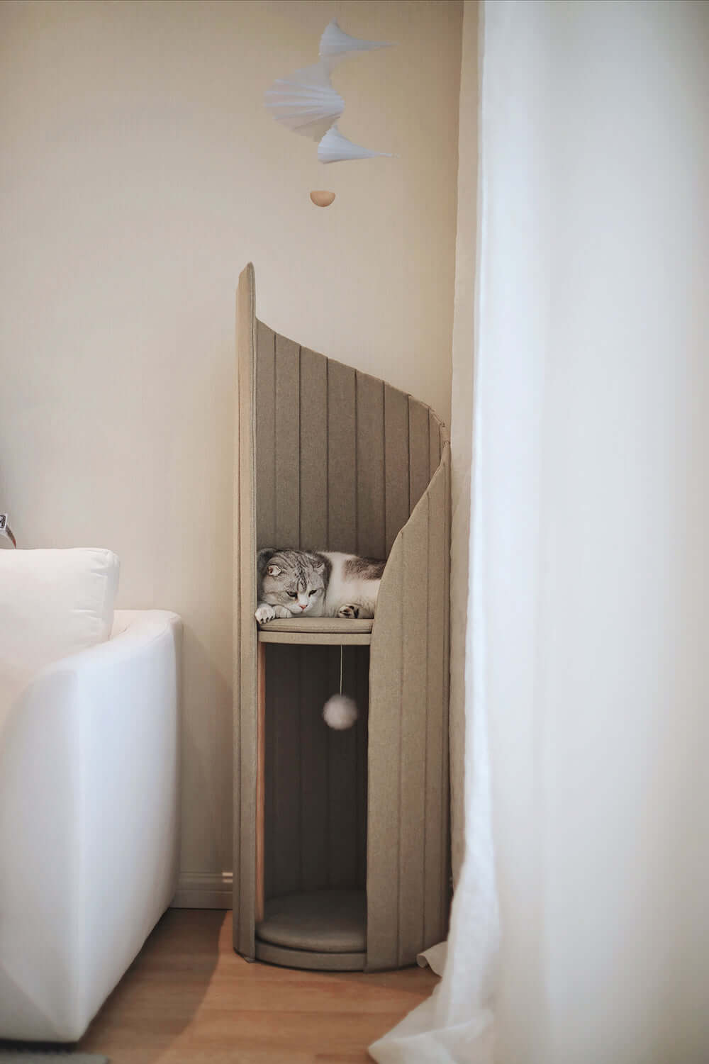 elegant cat tower of time tree mocha 3