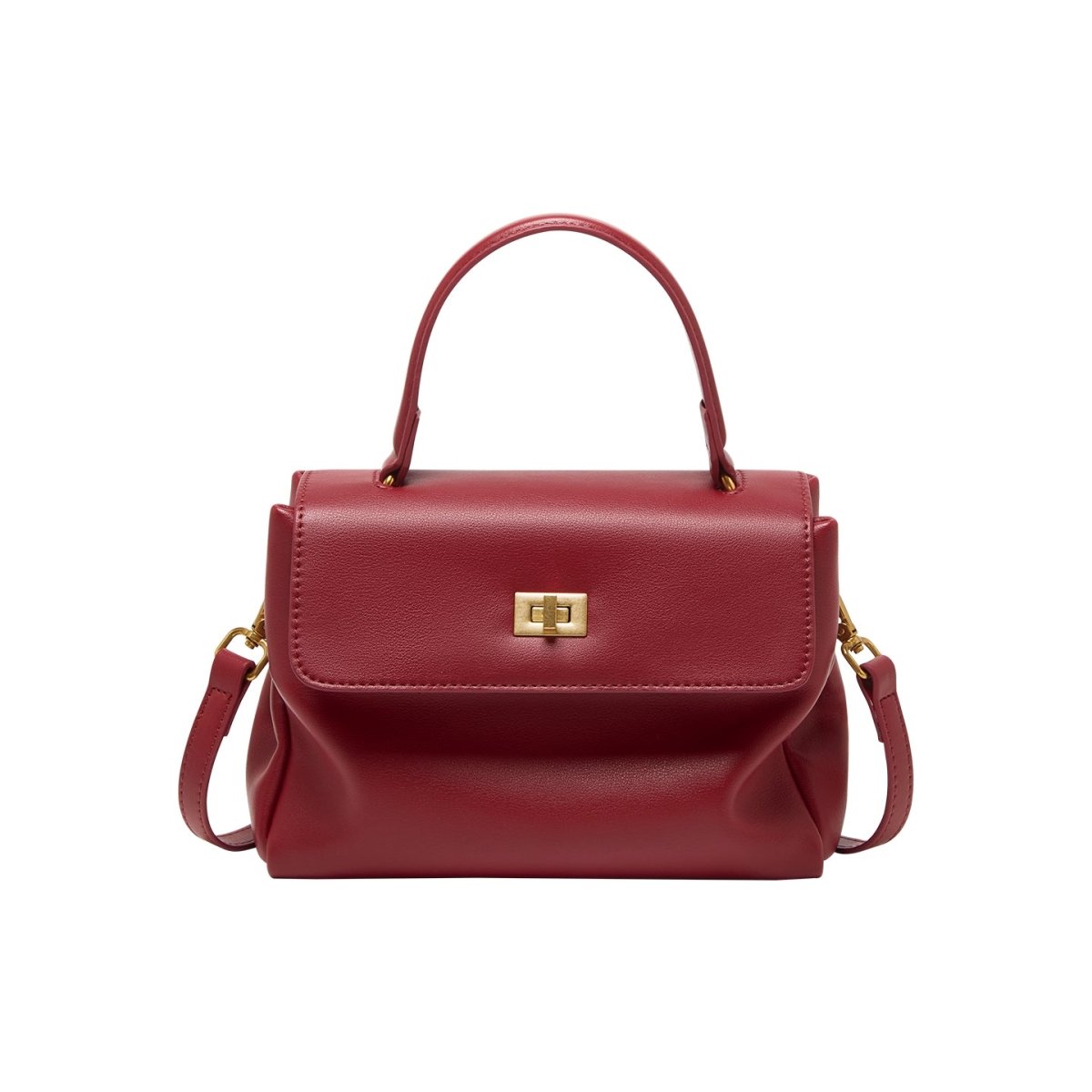 Elegant Leather Satchel Bag