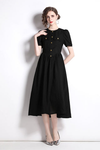 Everyday Elegant Black Dress
