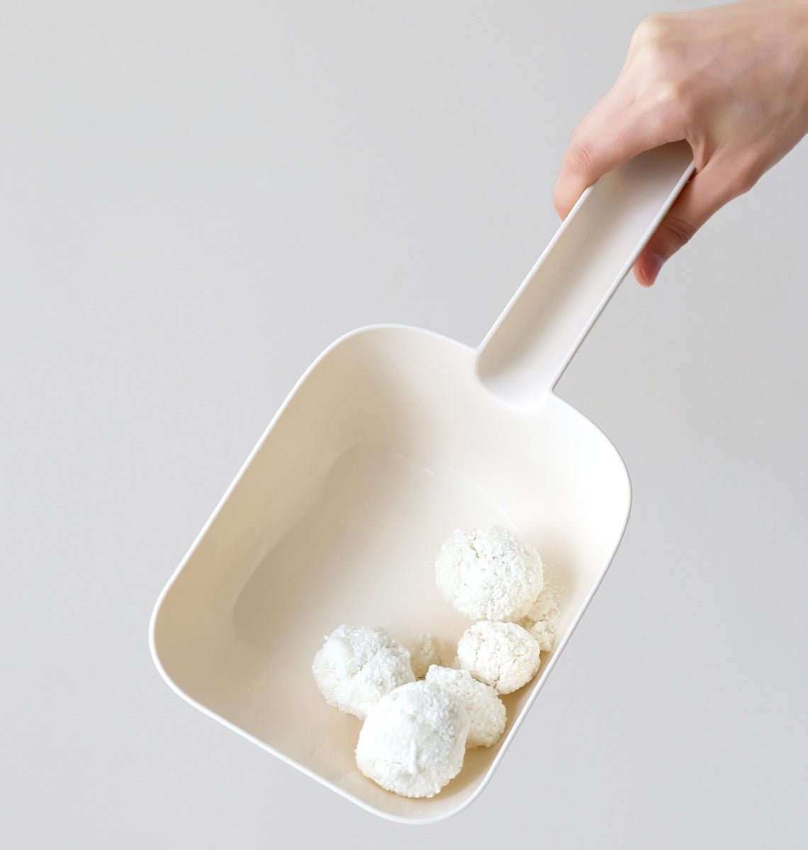 Extra Large Semi - Enclosed Cat Litter Box with Step & Scoop Set