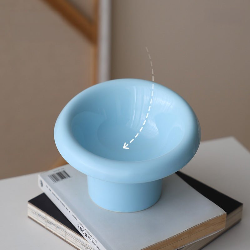 Fafa Elevated Ceramic Pet Bowl