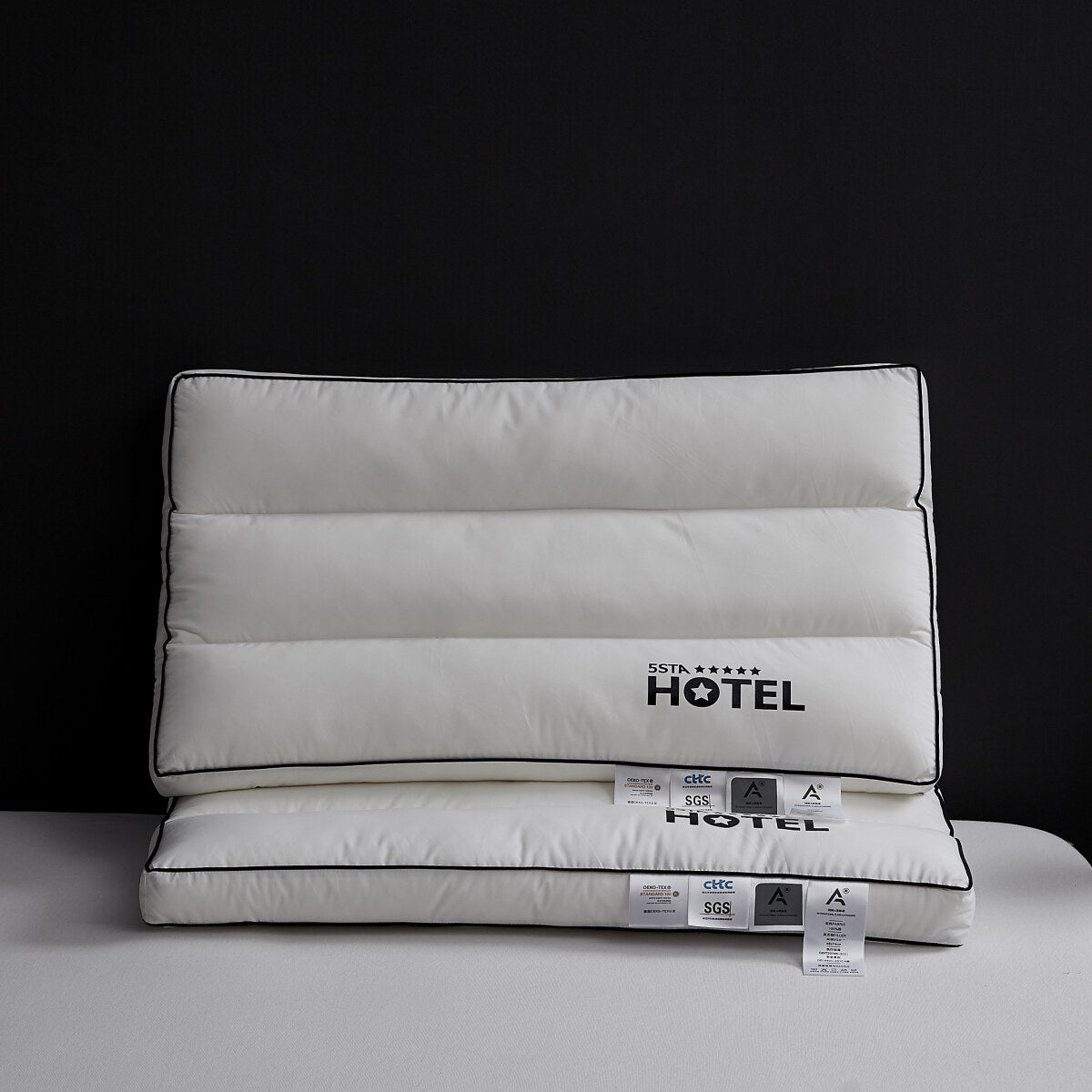 100% Cotton Five Star Hotel Pillow 2 Pack Set