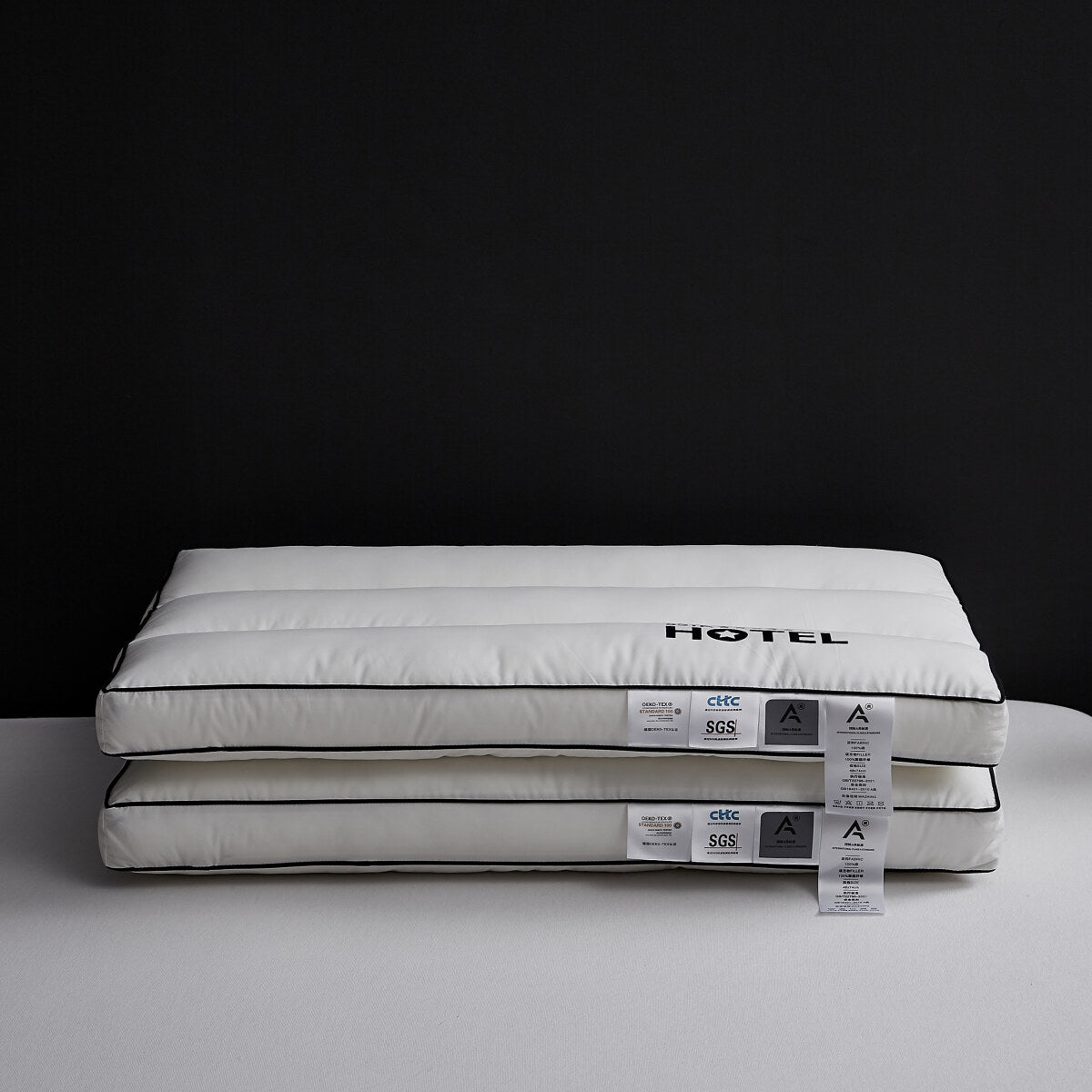 100% Cotton Five Star Hotel Pillow 2 Pack Set