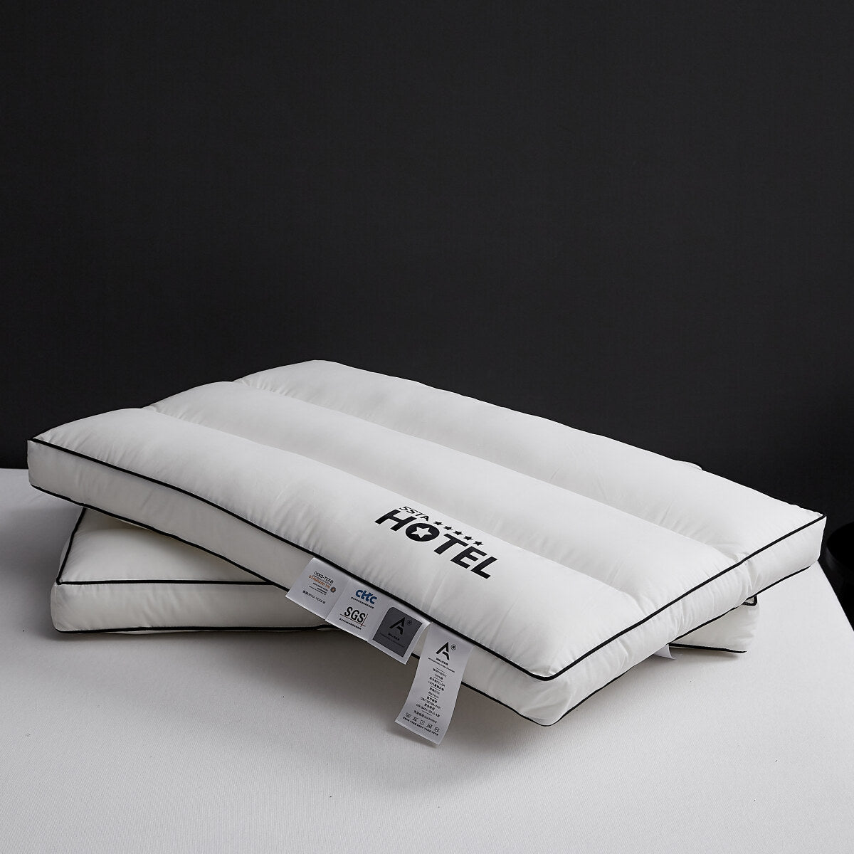 100% Cotton Five Star Hotel Pillow 2 Pack Set