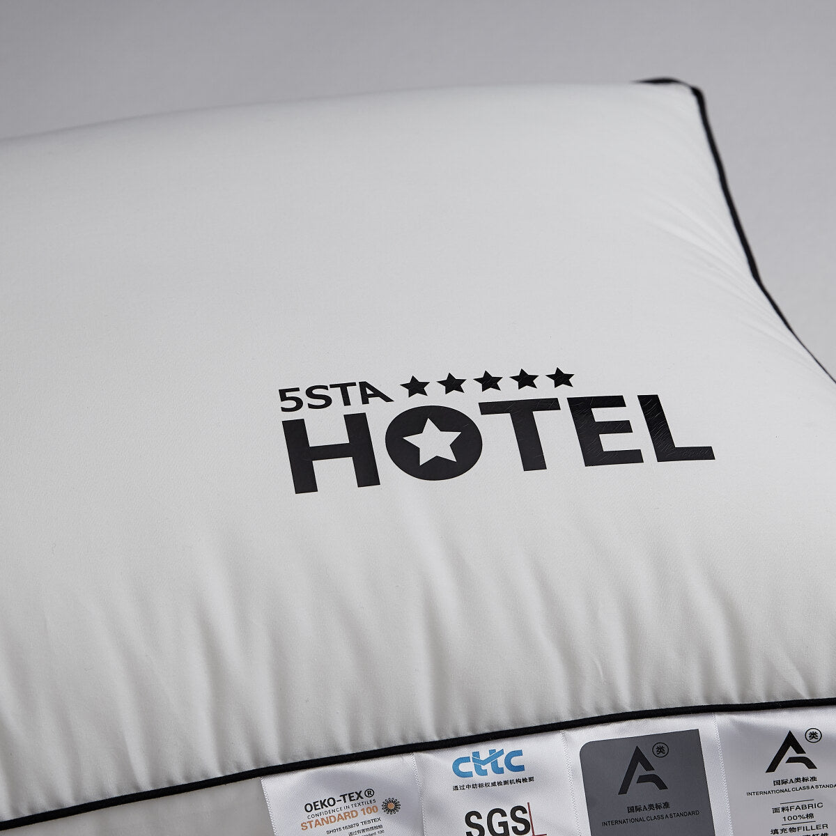 100% Cotton Five Star Hotel Pillow 2 Pack Set