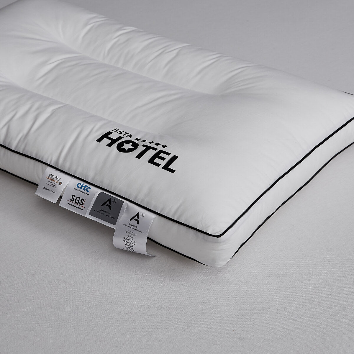 100% Cotton Five Star Hotel Pillow 2 Pack Set