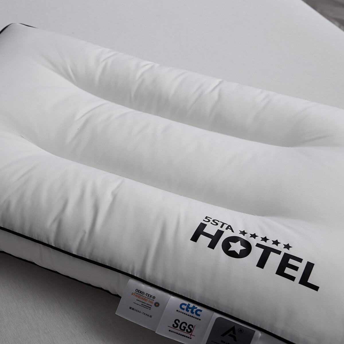 100% Cotton Five Star Hotel Pillow 2 Pack Set