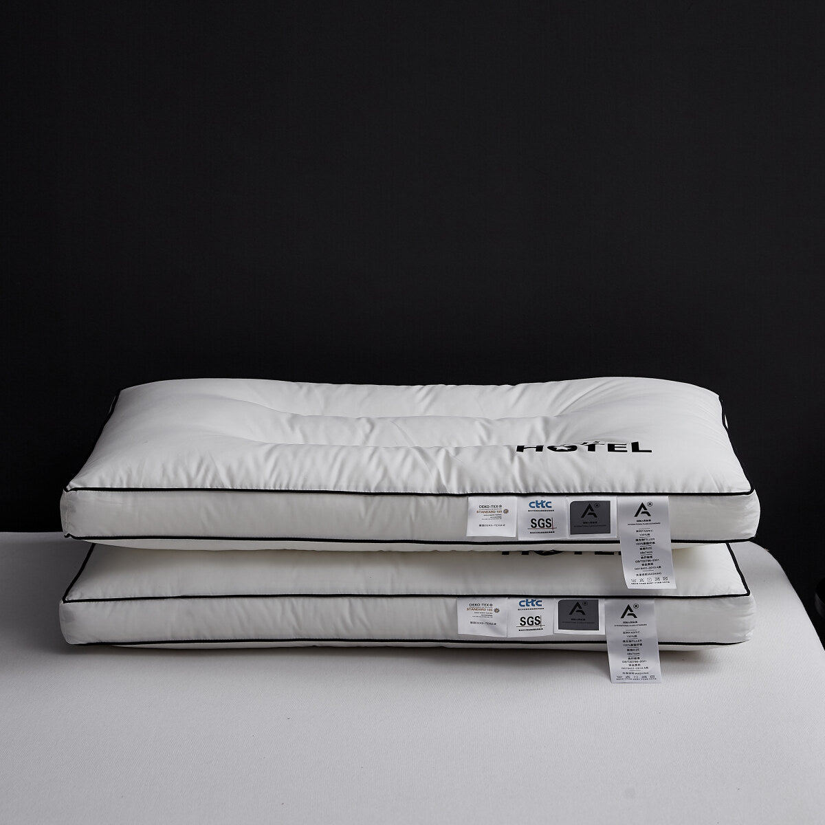 100% Cotton Five Star Hotel Pillow 2 Pack Set