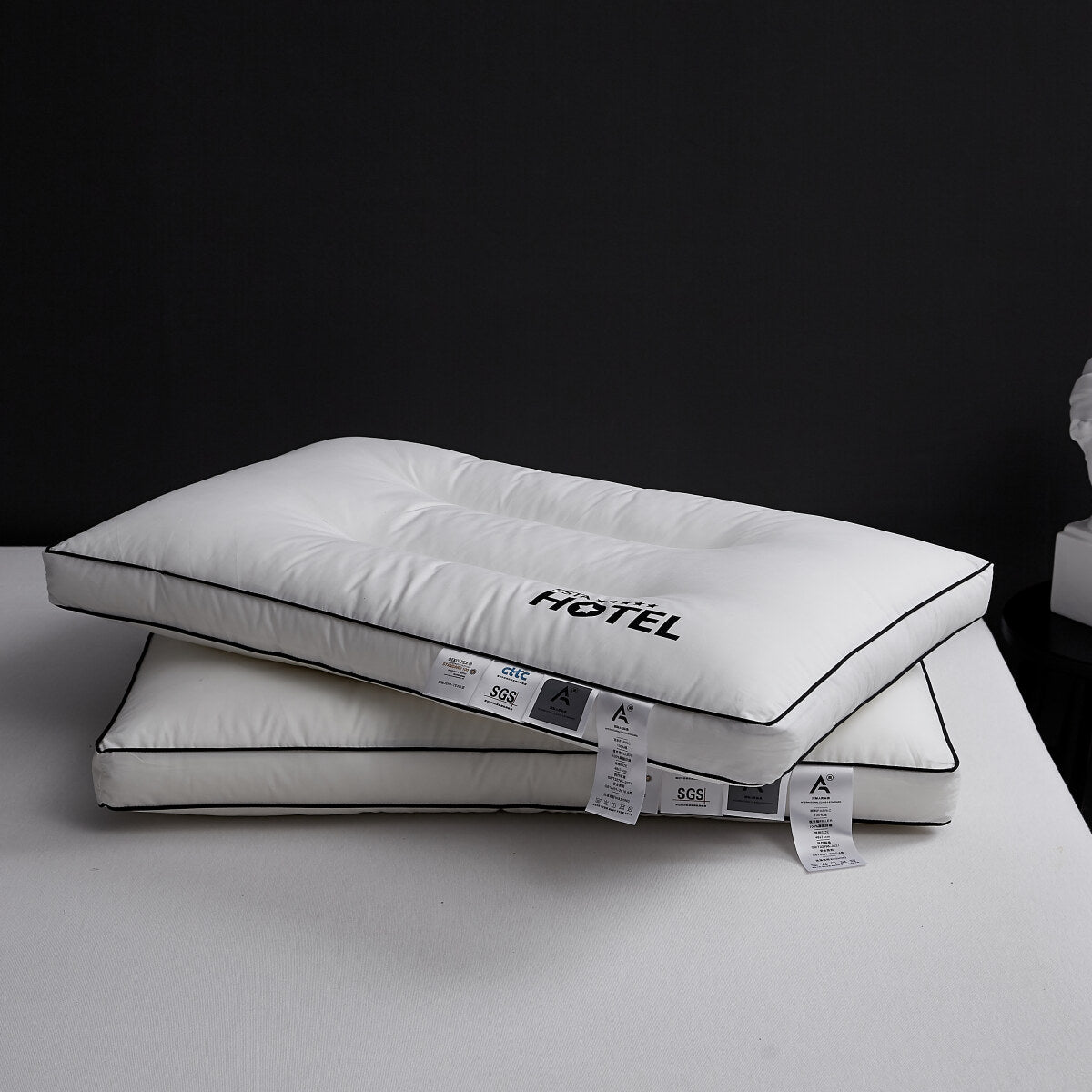 100% Cotton Five Star Hotel Pillow 2 Pack Set