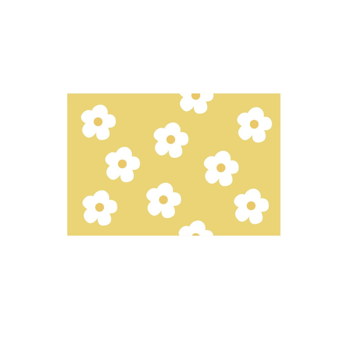 Floral PVC Coil Cat Litter Trapping Mat