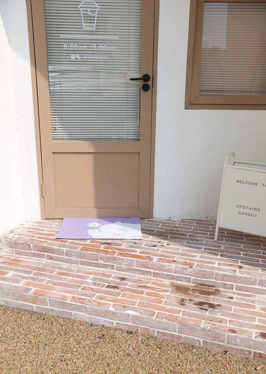 Flower Cat Litter Mat - 0cm