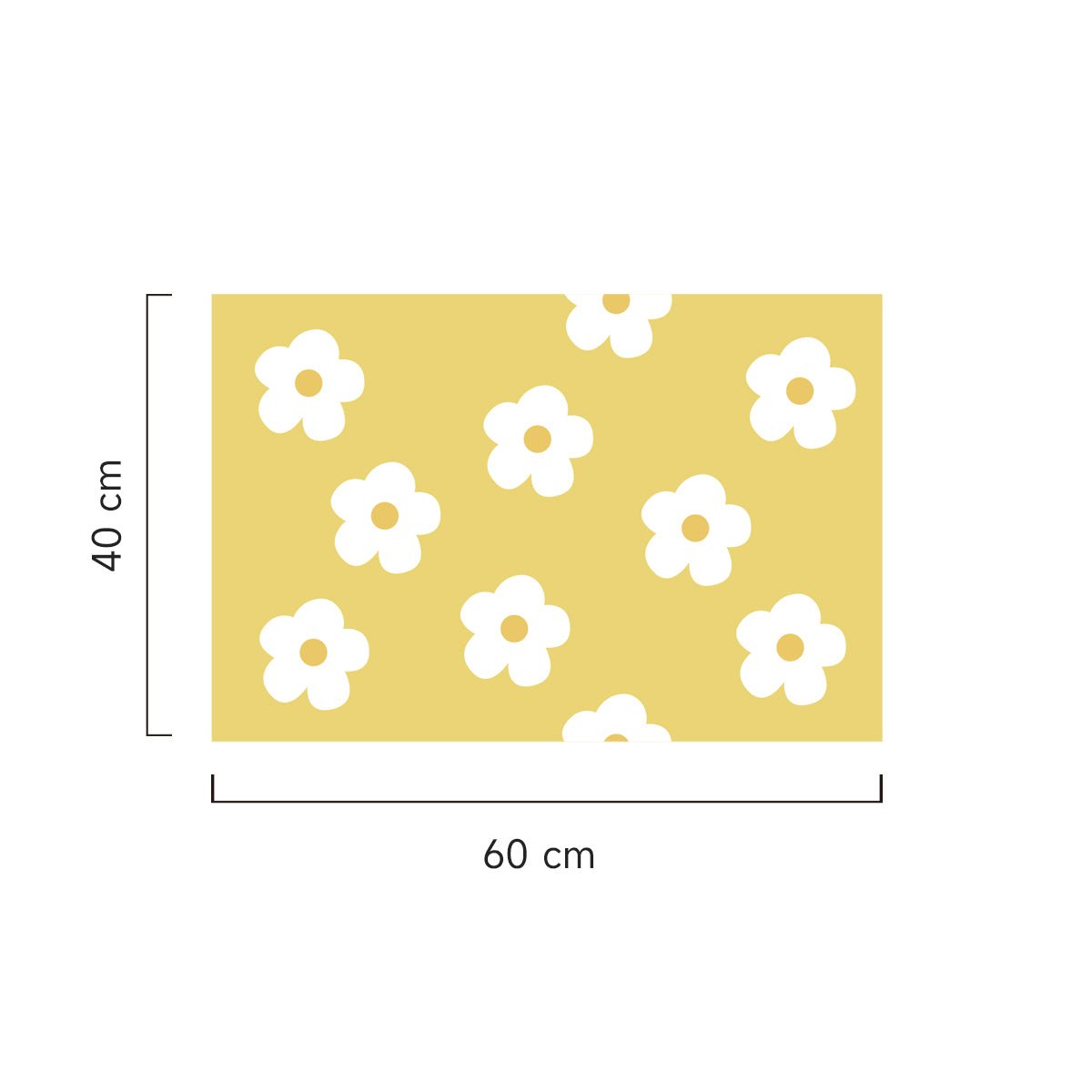 Flower Cat Litter Mat - 0cm