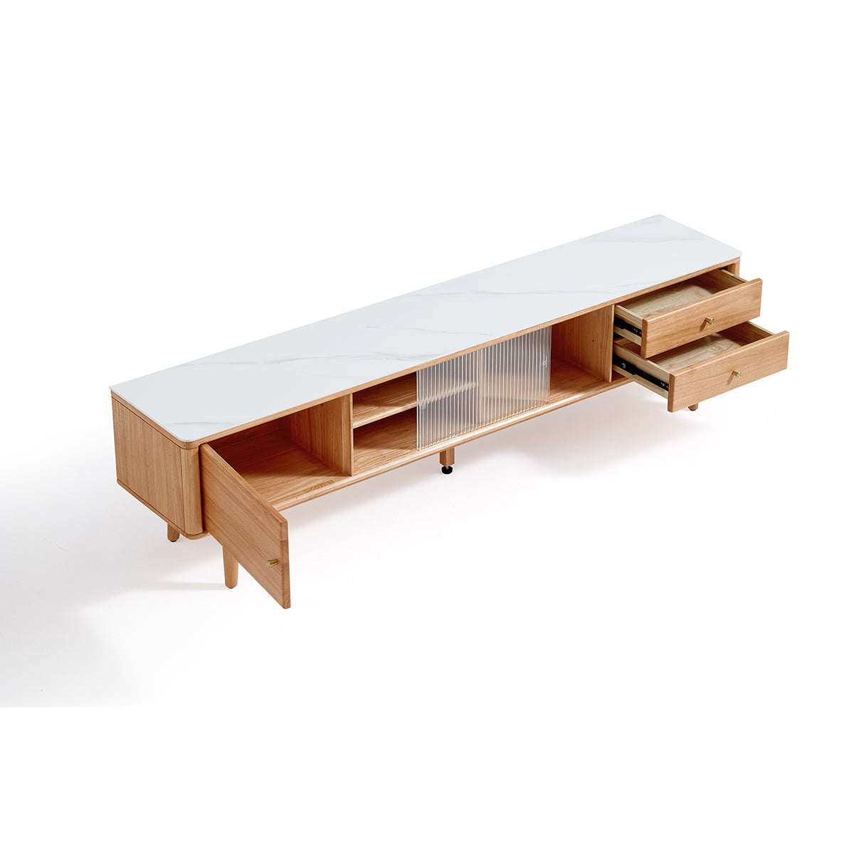 four season white entertainment unit tv console all 14