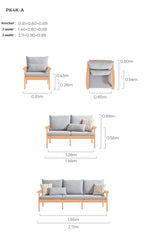 Four Seasons Sofa Set