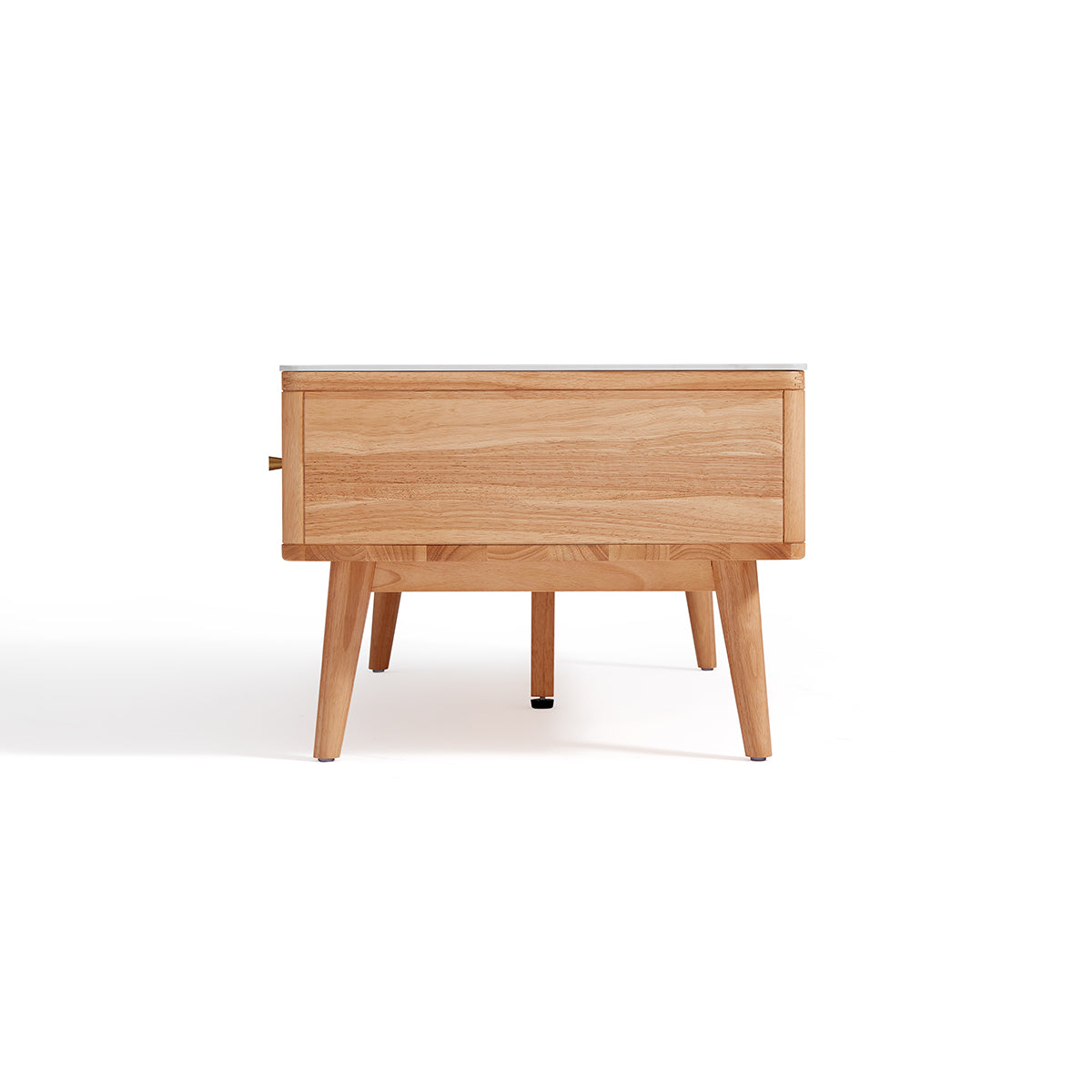 four seasons solid wood and white coffee table all 11