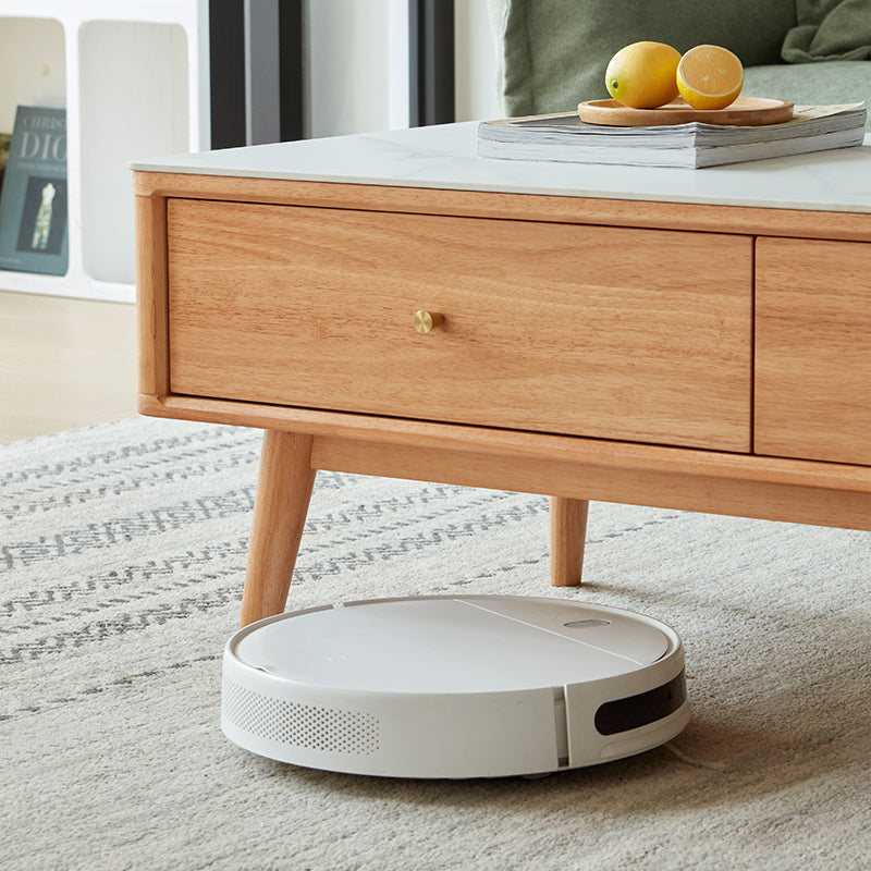 four seasons solid wood and white coffee table all 4