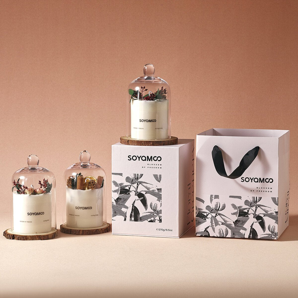 Fresh Spring Botanical Candle Set