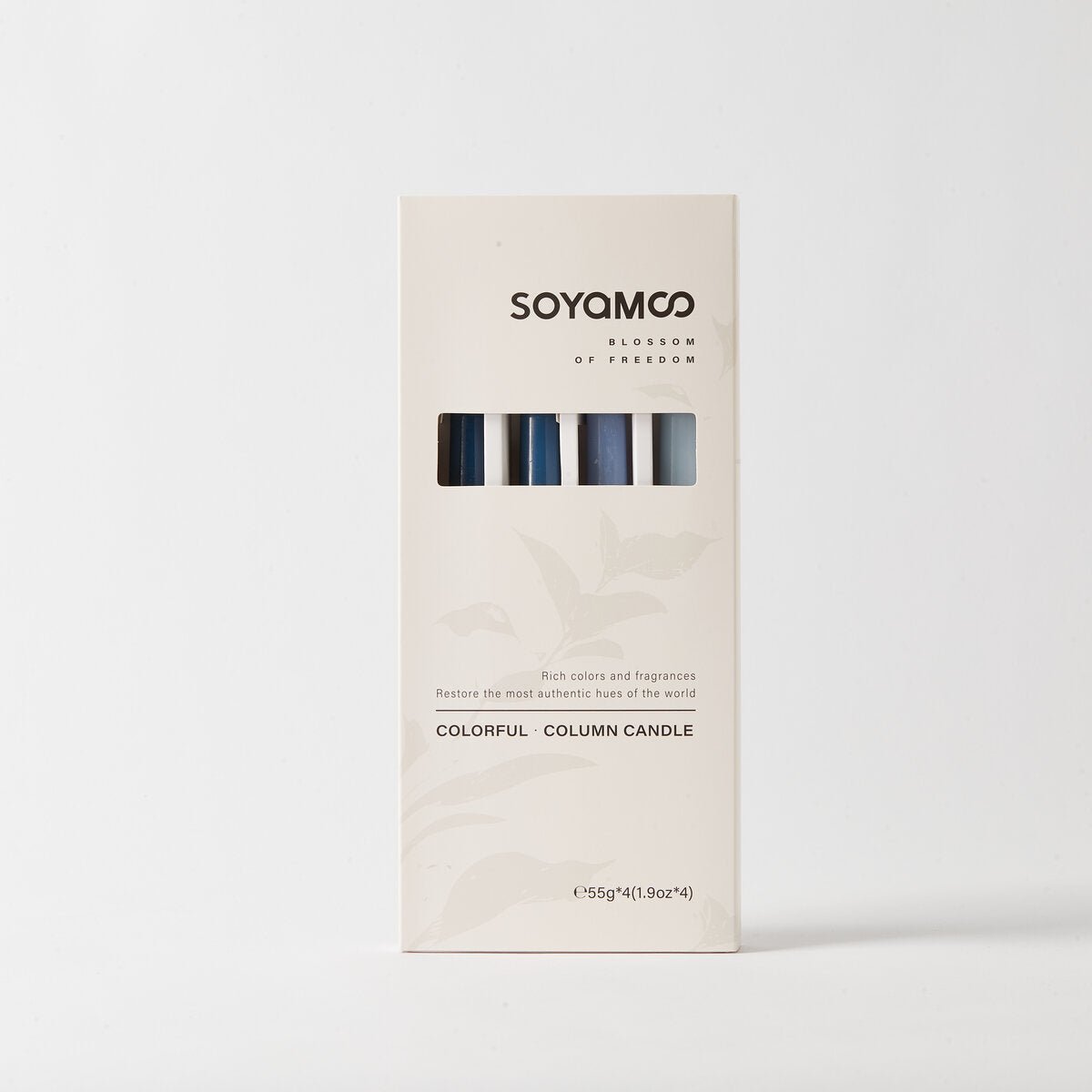 Fresh Spring Ombre Taper Candles