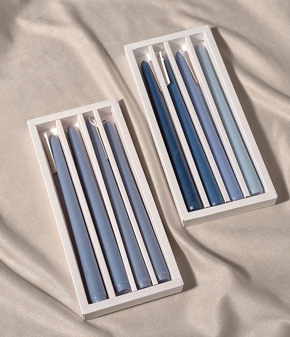 Fresh Spring Ombre Taper Candles