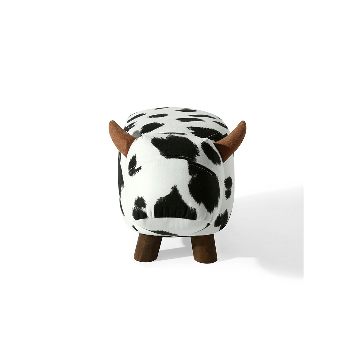 friendly cow kids black and white stool all 6