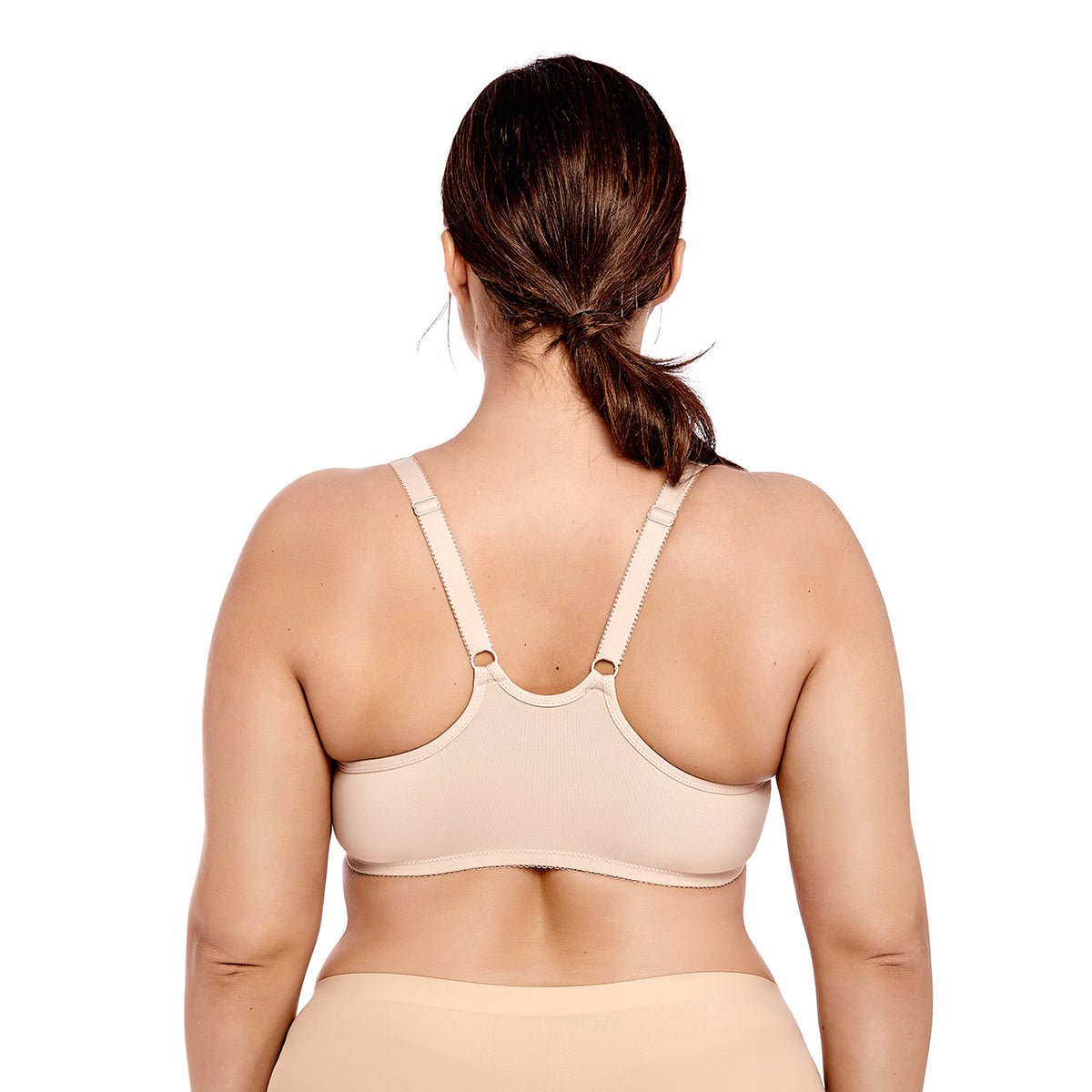 Front Closure Mesh Support Underwire Bra