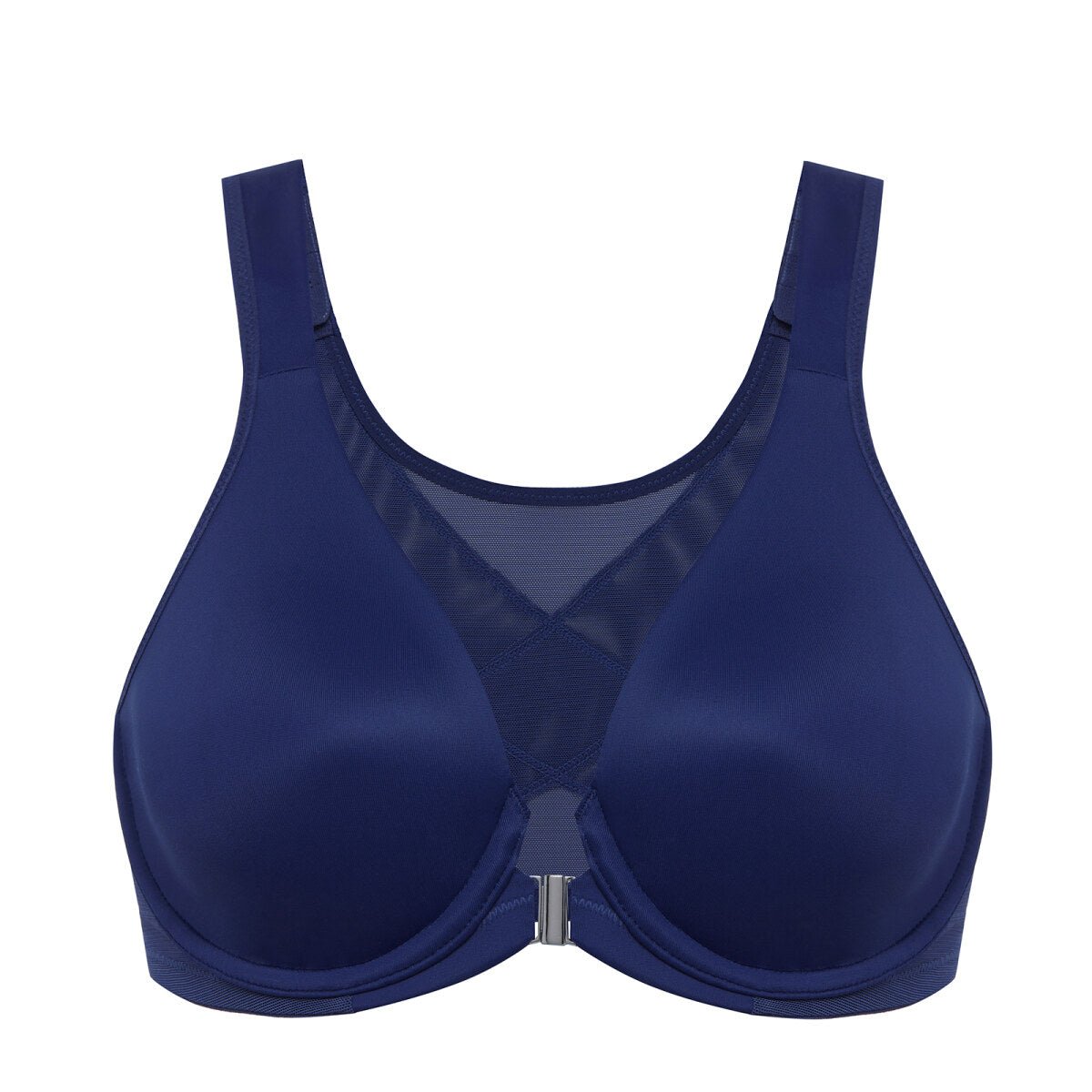 Front Closure Posture Support Underwire Plunge Bra