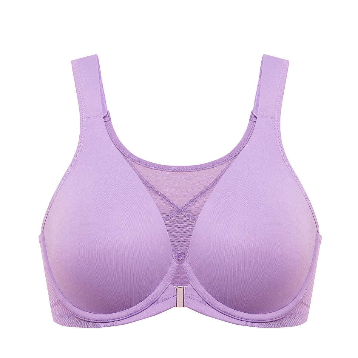 Front Closure Posture Support Underwire Plunge Bra