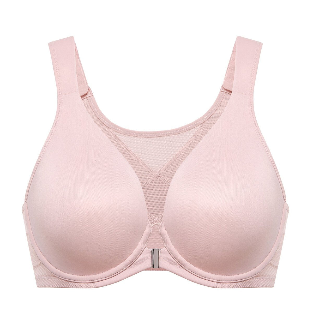 Front Closure Posture Support Underwire Plunge Bra
