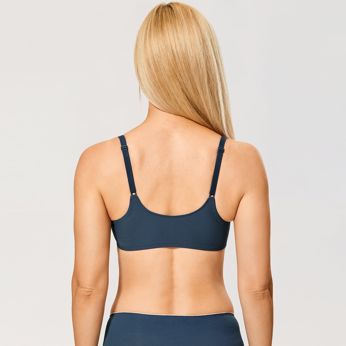 Front Closure Unlined Plunge Comfort Bra