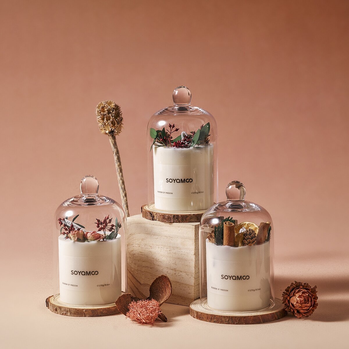 Fruity Temptation Botanical Candle Set