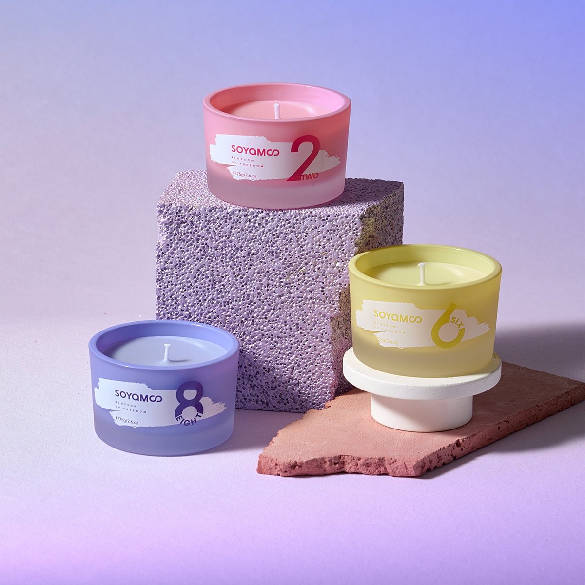 Fruity Temptation Lucky Number Scented Candle