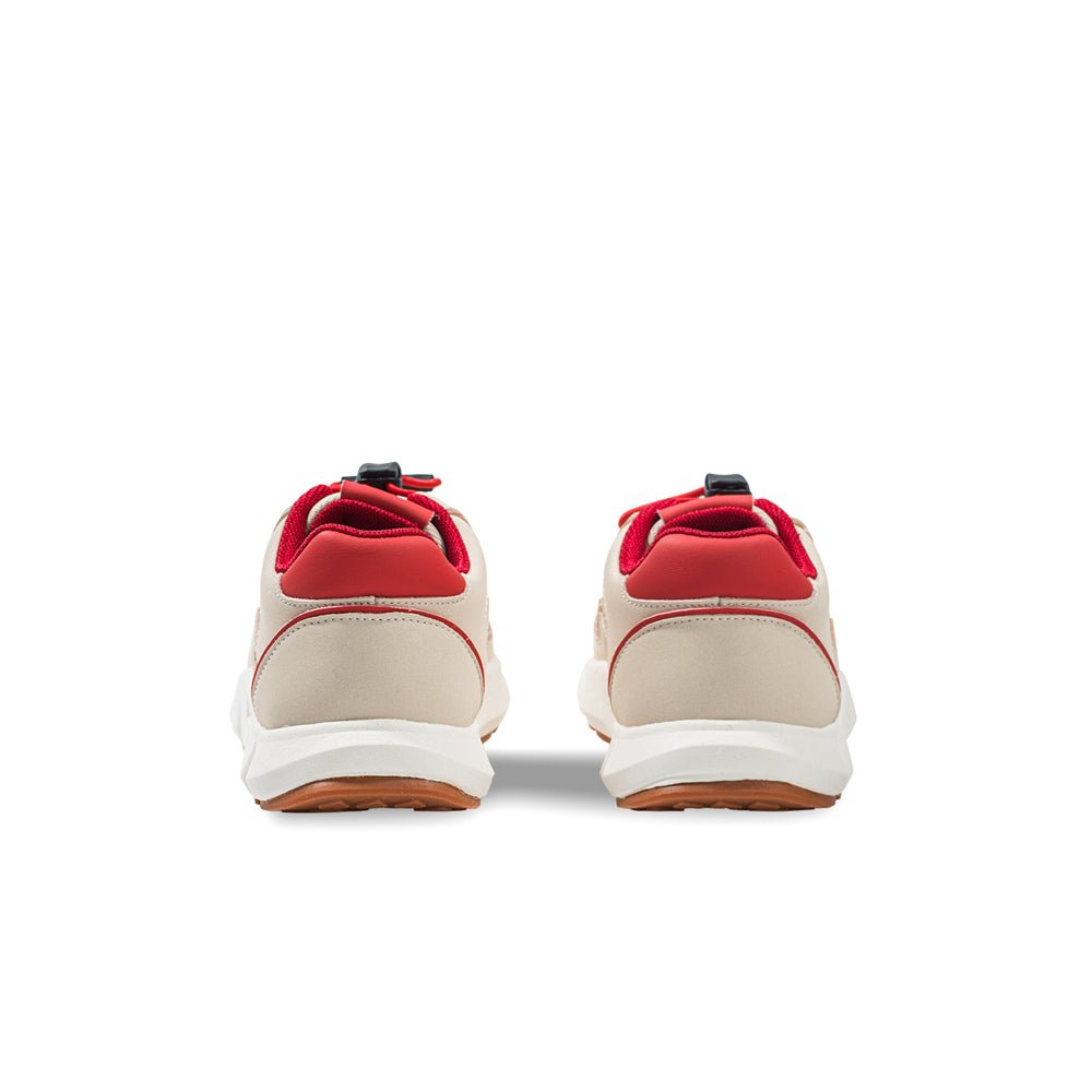 fun time soft sole walking shoes all beige 3