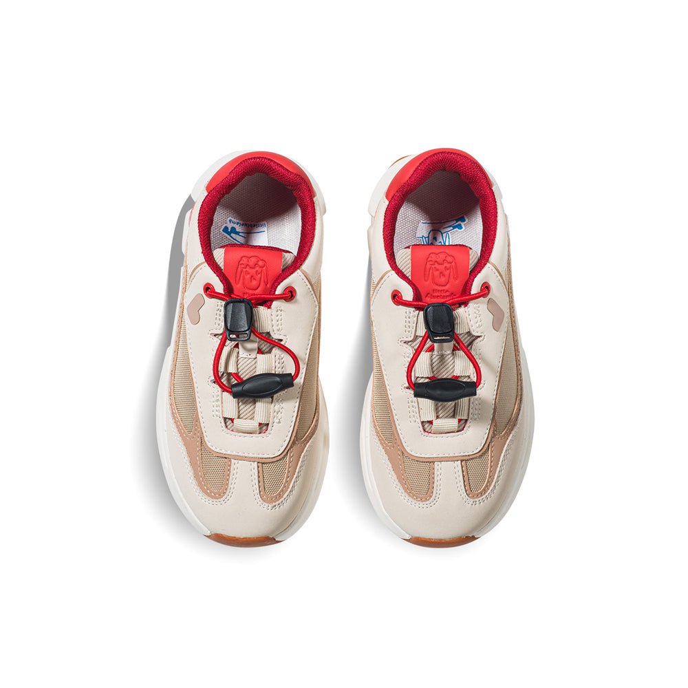 fun time soft sole walking shoes all beige 4