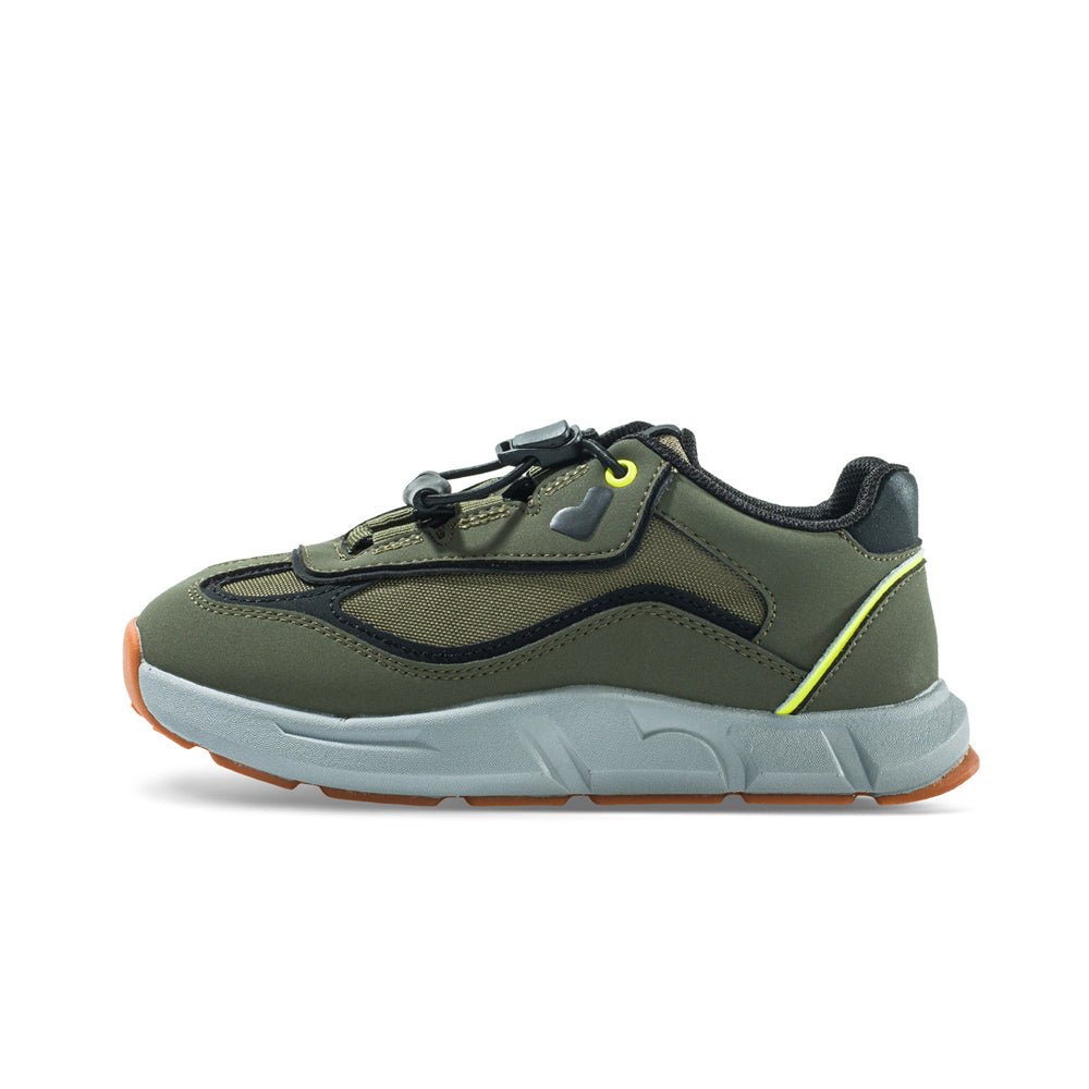 fun time soft sole walking shoes all olive 1