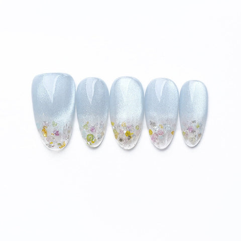 Galaxy Dream French Press-On Nails