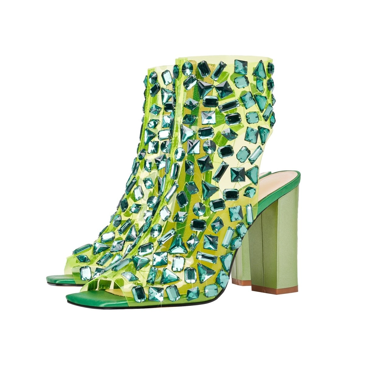 gem - encrusted - mesh - open - toe - ankle - sandal - boots_all_green_5.jpg