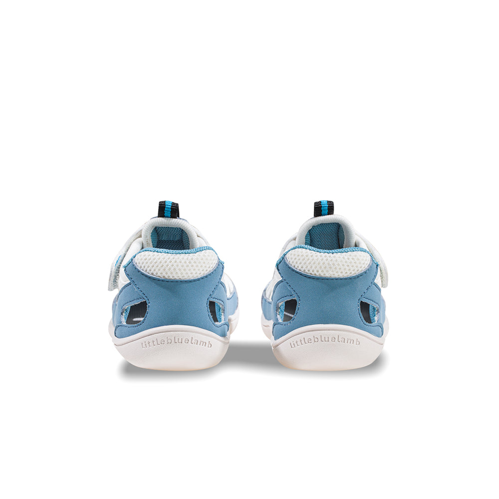 gentle baby non slip breathable soft sole walking shoes all blue 3