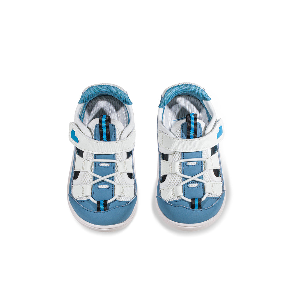 gentle baby non slip breathable soft sole walking shoes all blue 4