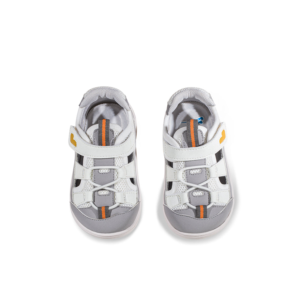 gentle baby non slip breathable soft sole walking shoes all grey 4