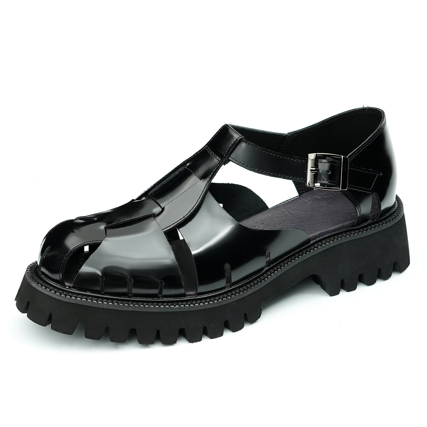 glossy-calfskin-modern-roman-sandals-for-men_all_black_3.JPG