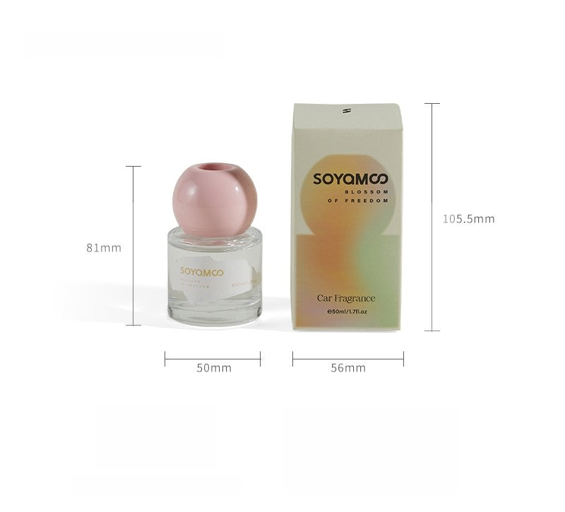 Golden Osmanthus Mini Round Car Diffuser – 50ml