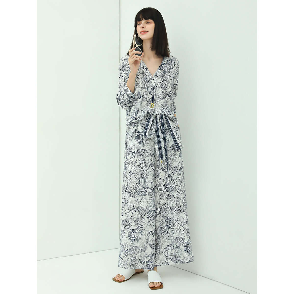 Pair it with strappy sandals