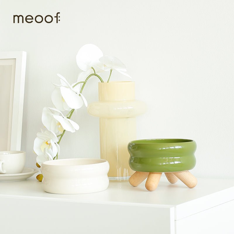 Gulu Ceramic Pet Water Bowl - 0cm