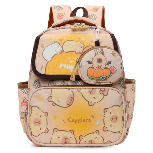 Happy Capybara Kids School Backpack - 0cm