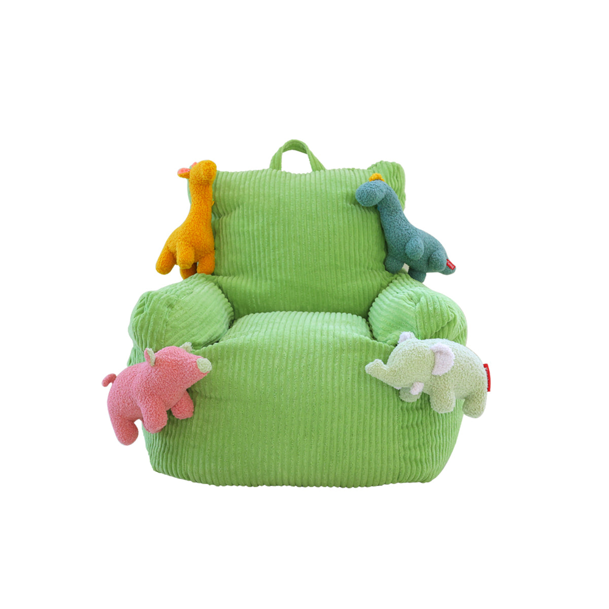 happy dream comfortable bean bag chair green 2