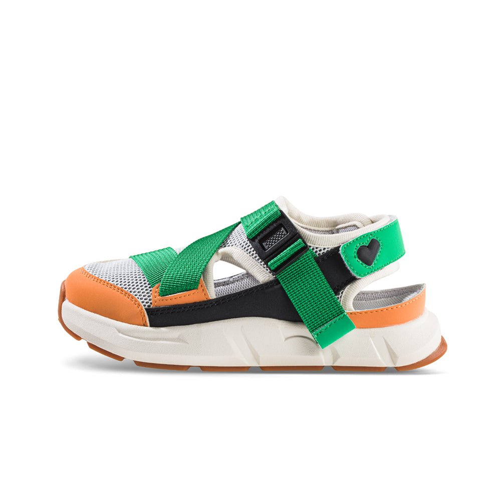 happy strolling soft sole walking shoes all green 1